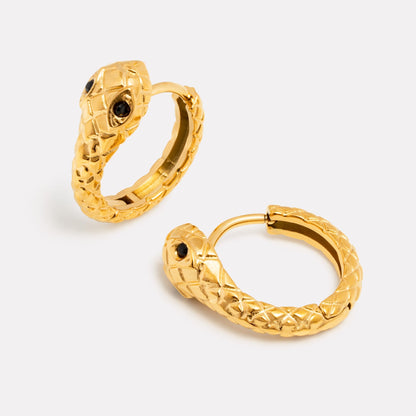 Snake Hoops Earrings