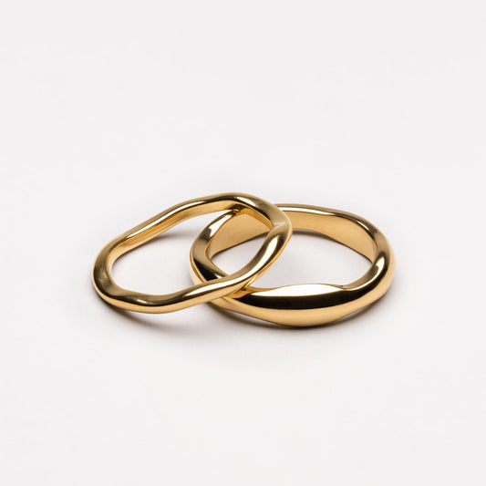 Stapelbare Ringe „Gemini“