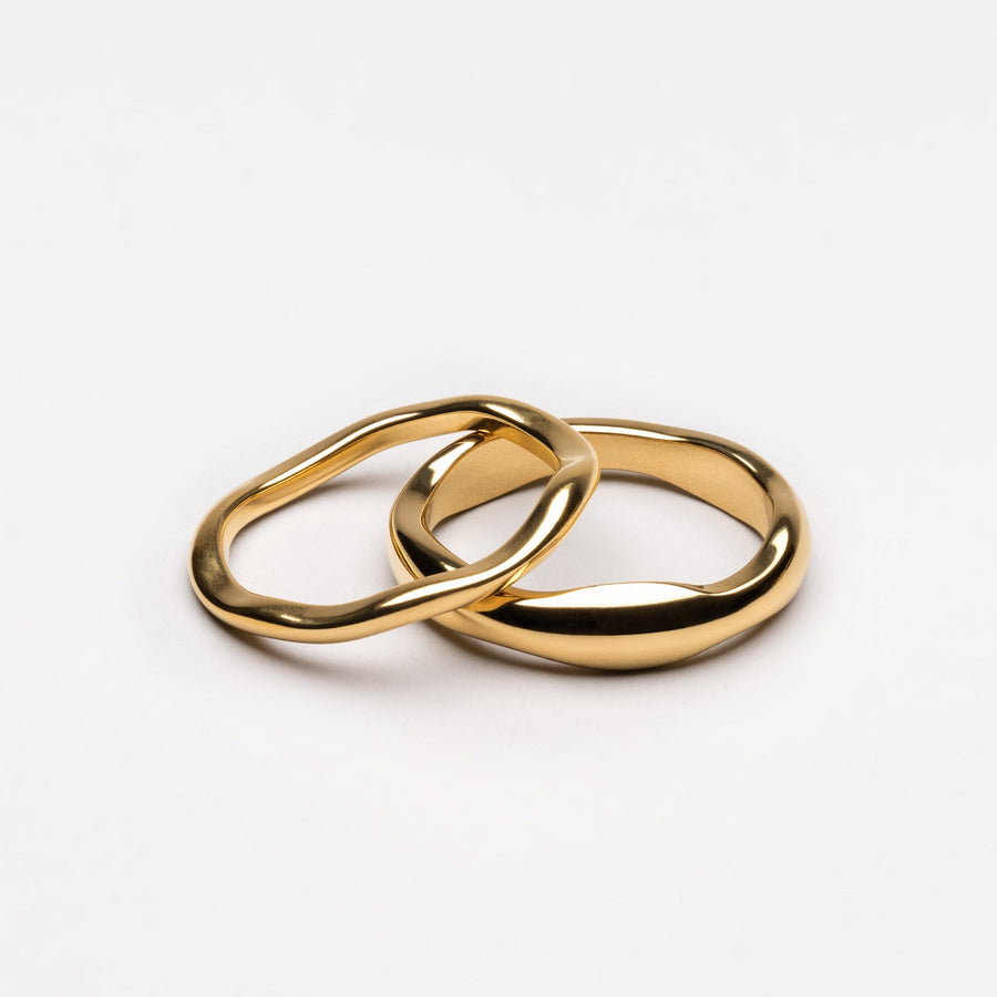 Stapelbare Ringe „Gemini“