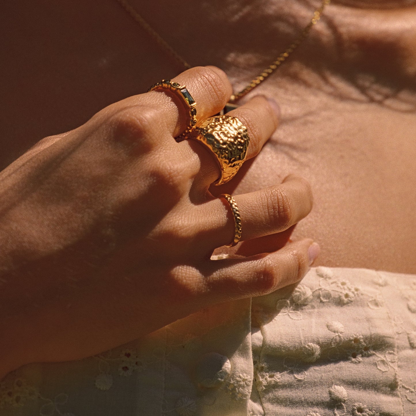 Laurel Crown Ring
