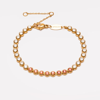 Cherry Tennis Bracelet