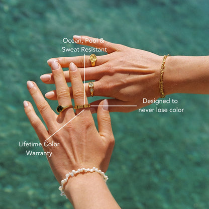 Lemon Band Ring