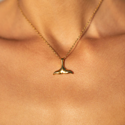 Whale Tail Necklace
