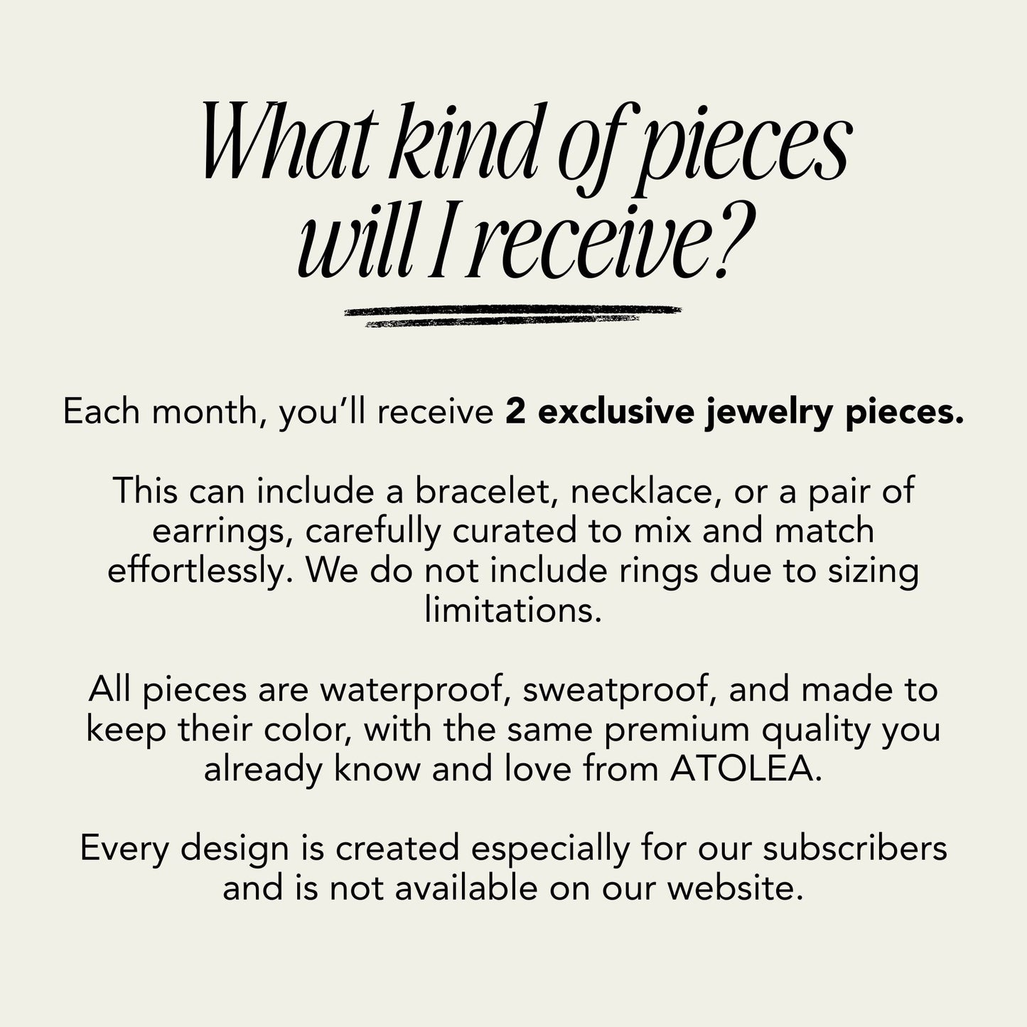 Mystery Jewelry Subscription Box